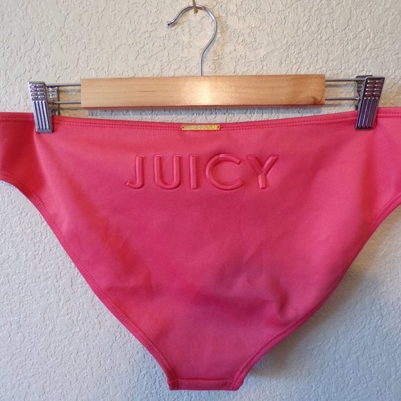 Juicy Couture 2 Piece Triangle Top Embossed Bottom - Picture 7 of 9